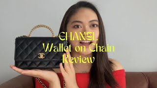 CHANEL Wallet on Chain WOC Review 👜  The Pros and Cons [upl. by Bowen]