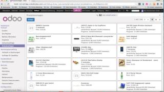 Odoo 9 Community Preislisten anlegen  Tutorial Odoo 9 Price list [upl. by Aloin862]