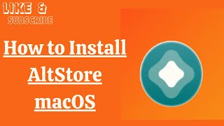 How to Install AltStore macOS [upl. by Allenad17]