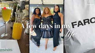 VLOG  Trip to Joburg Attend a wedding and a Faro Haul yanganob [upl. by Eicyaj]