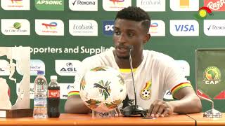 Kudus Mohammeds post game presser Ghana 22 Egypt  AFCON23 [upl. by Haywood]