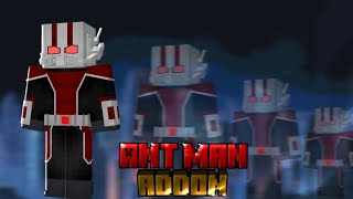 Ant Man Addon  Minecraft Bedrock Edition PE 121 [upl. by Ahsatam]