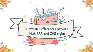 Differences Between MLA APA and CMS styles  AssignmentMavens [upl. by Warton551]