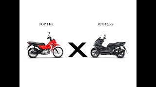 Disputa Pop 110i x Pcx 150cc [upl. by Antoinette656]