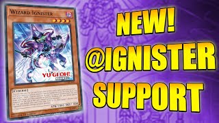 INSANE COMBO POTENTIAL NEW IGNISTER SUPPORT YuGiOh [upl. by Nitsraek619]