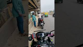 No petrol on roadakka you’re a celebrity 😂🙏🏻 bengaluru lekigoswami z900 [upl. by Kopans]