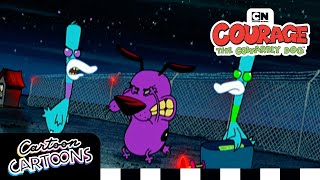 Twin Beaks  Courage the Cowardly Dog  Cartoon Cartoons [upl. by Ardnosal]