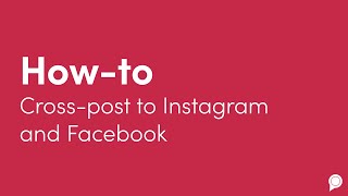 How to Cross Post on Instagram and Facebook [upl. by Anikram]