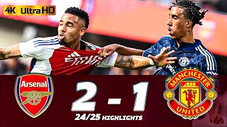 Arsenal vs Man United 3214 Penalties  All Goals amp Highlights  Friendly 2024 [upl. by Nennahs]