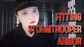 Fitting Stormtrooper Armor ASMR Role Play Month [upl. by Eelytsirk]