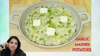 Garlic Mashed Potatoes Recipe How To Make Creamy Mashed Potatoes Mashed Potatoes [upl. by Ahsinev96]