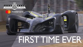 Roboraces first ever driverless hillclimb [upl. by Yelrehs]