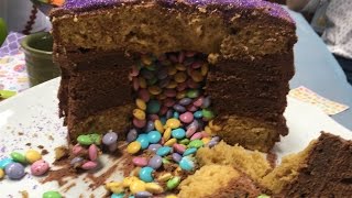 How to Make a Pinata Cake [upl. by Lorin249]