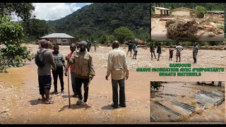 INONDATION CATASTROPHIQUE A BANDOUM  VISAGE DUNE CITE EN RUINE [upl. by Anastasio873]