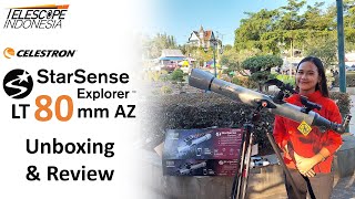 Celestron StarSense Explorer LT 80AZ  Unboxing Setup amp Review [upl. by Bennion]