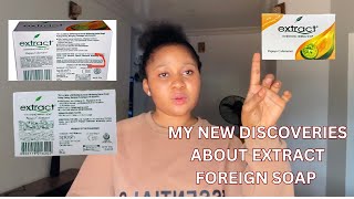 EXTRACT WHITENING HERBAL SOAP updated review on how to identify the original foreign extract soap [upl. by Wane]