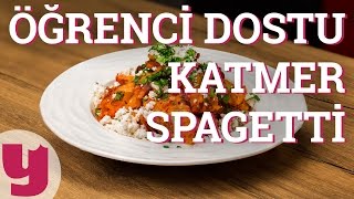 Öğrenci Dostu Katmer Spagetti Tarifi Kişi Başı 375 TL  Yemekcom [upl. by Ailes]