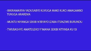 UBUBASHA BWAMAGAMBO YACU BURAREMA [upl. by Rosenstein]