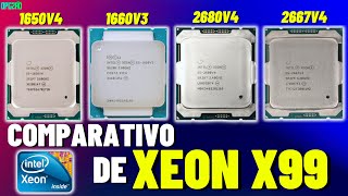 XEON 2680V4 O MONSTRO DE R70 COMPARATIVO CONTRA 1650V4 VS 1660V3 E 2667V4 [upl. by Ozzie]