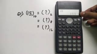 Number System Conversion  Decimal Binary Octal amp Hexadecimal  Scientific Calc [upl. by Botnick70]