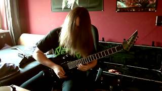 Megadeth  Lucretia Full Guitar Cover with all Solos [upl. by Ojyma387]