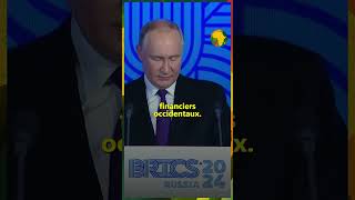 La banque des BRICS est une alternative aux mécanismes occidentaux selon Poutine [upl. by Minni]