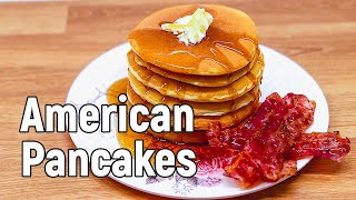 How to make American Pancakes  Delicious amp Easy recipe [upl. by Adriane]