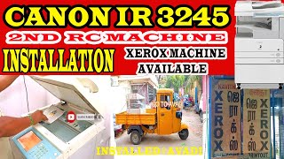 CANON IR 3245  REFURBHISHED XEROX MACHINE  CANON RC MACHINE  STUDENT XEROX MACHINE COPIERTECH [upl. by Gillan297]