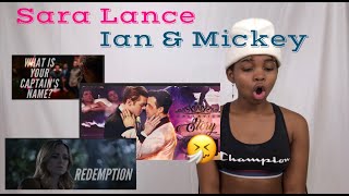 LEGENDS OF TOMORROW SARA LANCE amp GALLAVICH STORY  IAN amp MICKEY REACTION [upl. by Else]