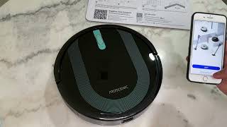 Proscenic 850T Robot Vacuum and Mop Unboxing and Review [upl. by Marys531]