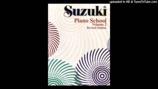 Suzuki Piano School Book 2 Minuet 1 from Klavier Suite in g minor JS Bach [upl. by Buderus]