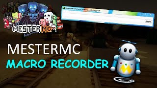 Macro Recorder MESTERMC hez v3 TUTORIAL 2018 64bit [upl. by Genesa498]