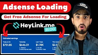 heylink me adsense loading 2024  284 Daily With Heylink amp Adsense  quick adsense approval [upl. by Aivek222]