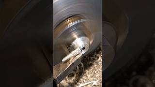 silver turning on lath machine lathmachine lather threads cuttingskills [upl. by Fagan]