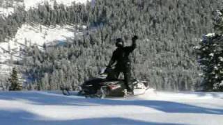 Snowmobiling at the Rich Ranch a Montana Guest Ranch [upl. by Arej197]