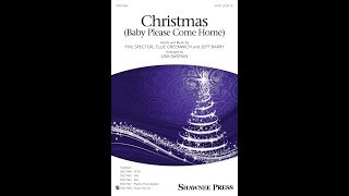 Christmas Baby Please Come Home SATB Choir  Arranged by Lisa DeSpain [upl. by Edelsten]