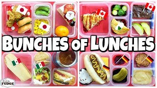 Christmas Lunches AROUND THE WORLD 🎄 Bunches of Lunches [upl. by Analla404]