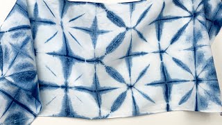 Itajime Shibori Tutorial [upl. by Campbell333]