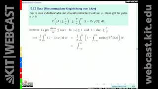09 Charakt Funkt III Konzentrationsungl Verteilungskonv I Defin Beisp Sluzkis Lemma [upl. by Trevah618]