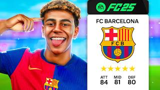 FC 25 Barcelona Career Mode EP1 [upl. by Callista]