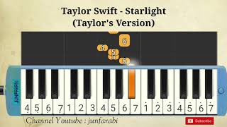 Taylor Swift  Starlight Taylors Version  not pianika [upl. by Francisco]