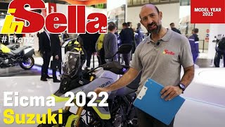 Eicma 2022  Novità Suzuki  GSX8S  VStrom 800 DE [upl. by Eli]