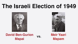 The Israeli Election of 1949 [upl. by Kosiur]