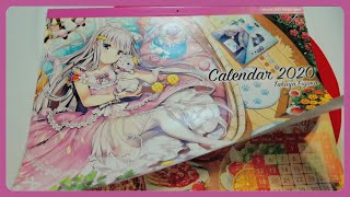 Fujima Takuya Artist Calendar 2020 Unboxing Deutsch 4K [upl. by Felicle]