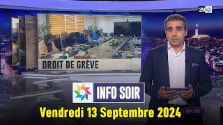 Info soir  Vendredi 13 Septembre 2024 [upl. by Neevan]