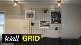 DIY MultiFunction Wall Grid [upl. by Herrod]