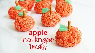 apple Rice Krispie Treats [upl. by Onitnatsnoc645]