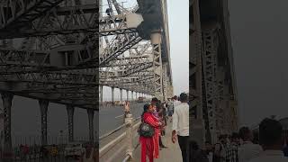 Howrah bridge 70 sal purana howrahbridge shortvideos trendingshorts [upl. by Ahseuqram]