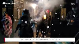 El origen de las posadas en México [upl. by Merce]