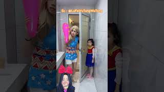 MAMA NAMI KOQ GAK BISA LIHAT KAKAK ⁉️ LuFeiYuTangWuTong shorts funny dubbing [upl. by Tecla]